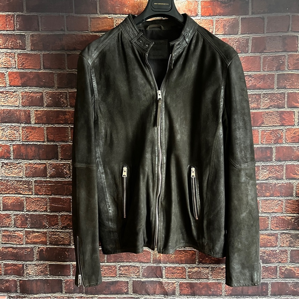 All Saints Suede Jacket